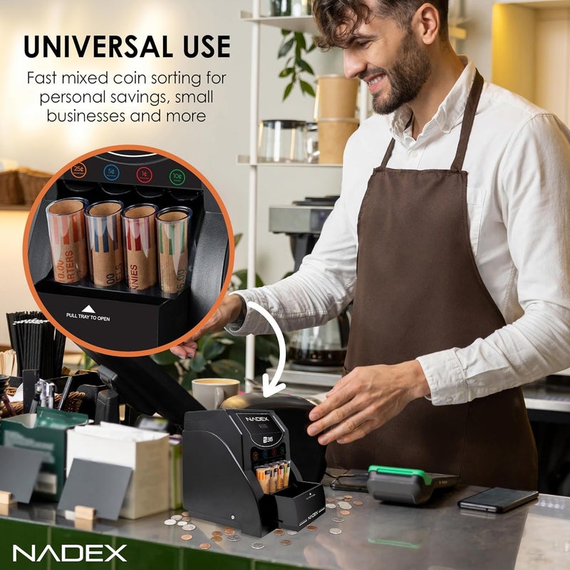 Nadex 36SN Automatic Coin Sorter and Wrapper - Image 4